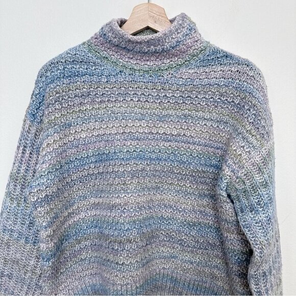 Club Monaco Womens Medium Spacedye Texture Wool-Blend Sweater - Picture 5 of 16